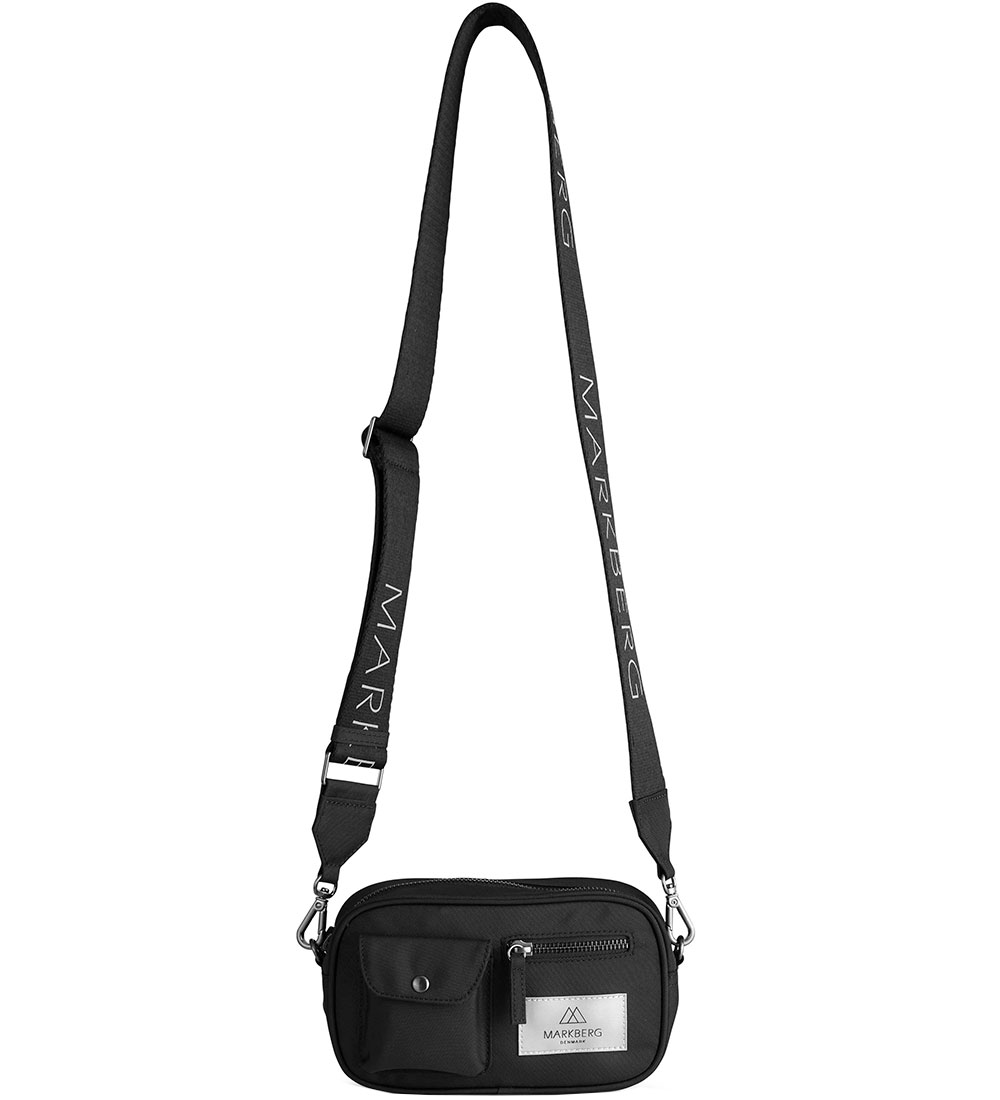 Markberg Skuldertaske - DarlaMBG Small - Recycled - Sort m. Refl