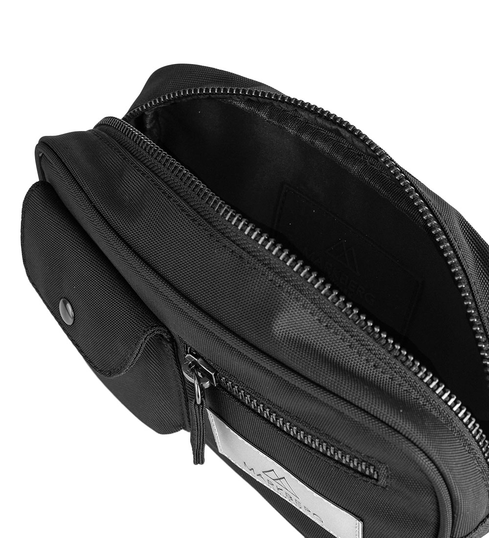 Markberg Skuldertaske - DarlaMBG Small - Recycled - Sort m. Refl
