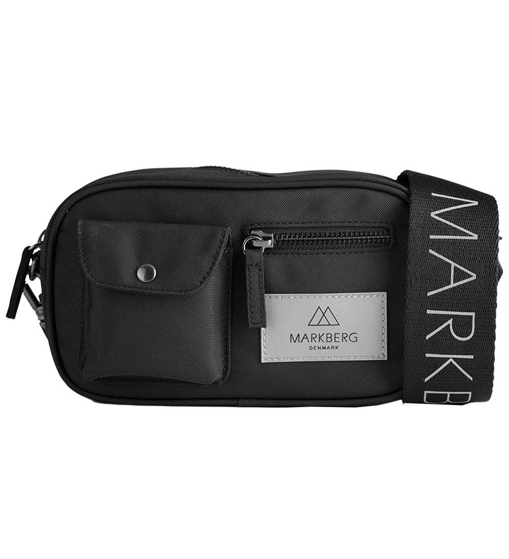 Markberg Skuldertaske - DarlaMBG Small - Recycled - Sort m. Refl