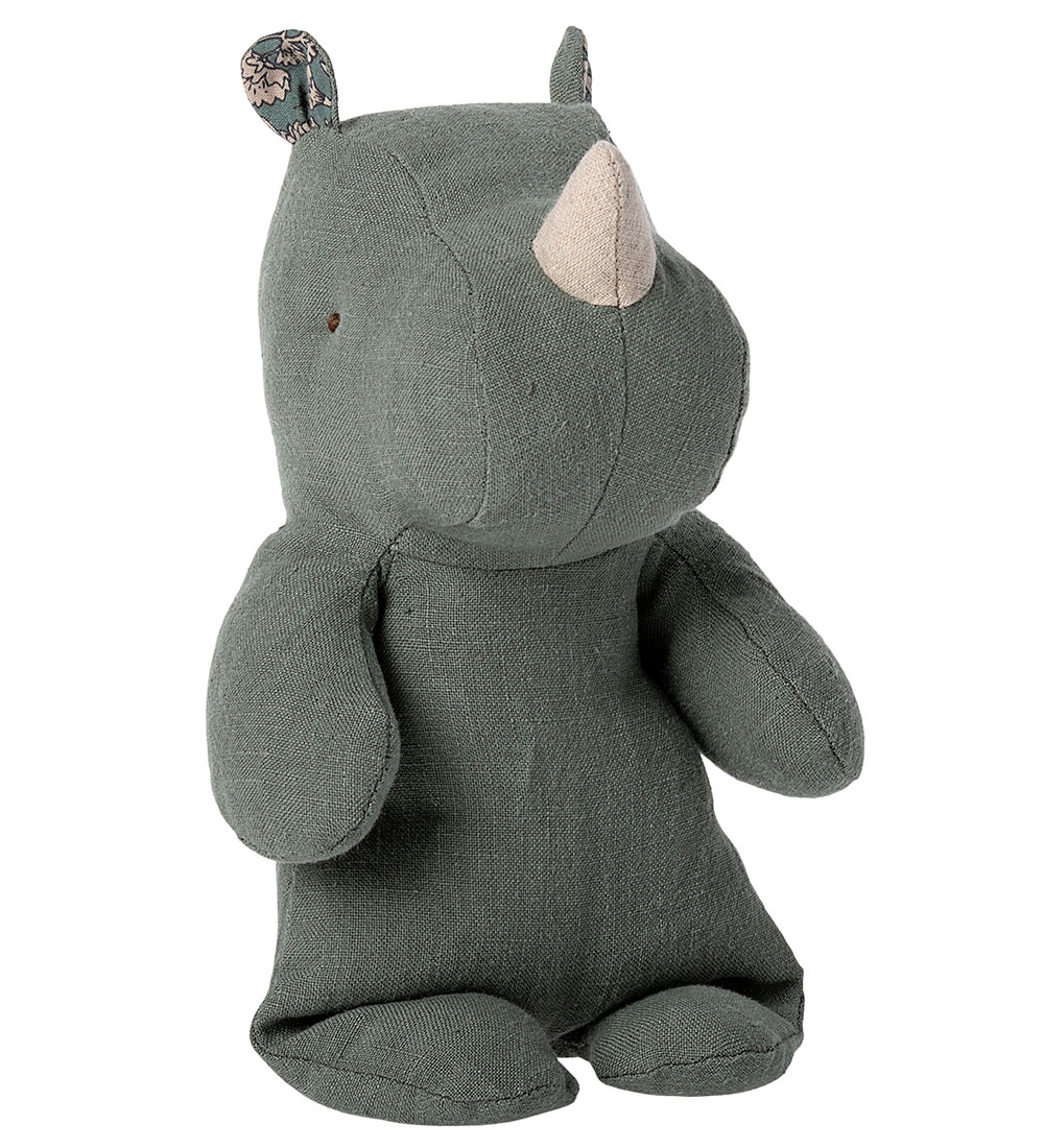 Maileg Bamse - Safari Friends - Næsehorn - Lille - Pine
