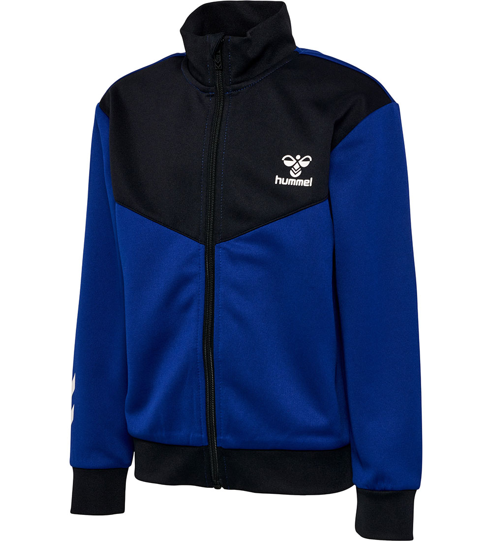 Hummel Cardigan - hmlMolin - Soldalite Blue/Sort