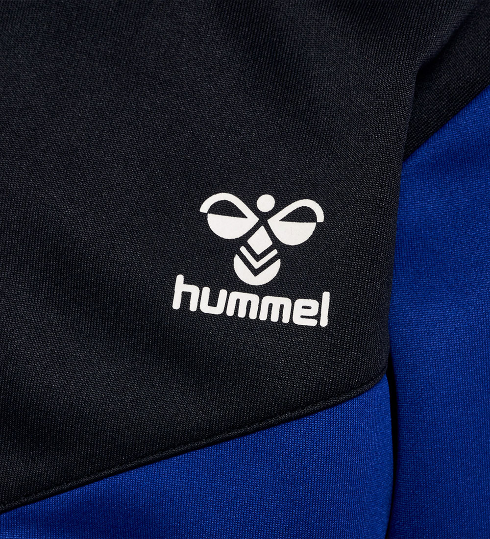 Hummel Cardigan - hmlMolin - Soldalite Blue/Sort