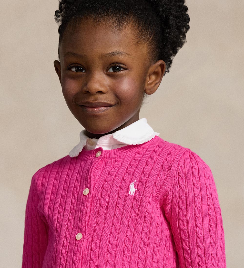 Polo Ralph Lauren Cardigan - Strik - Pink