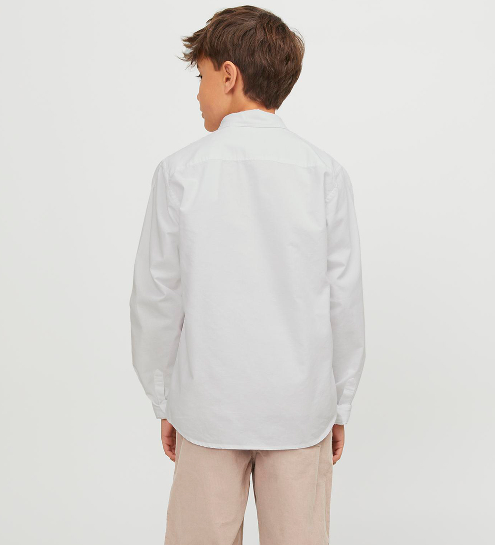 Jack & Jones Skjorte - JjEoxford - Hvid