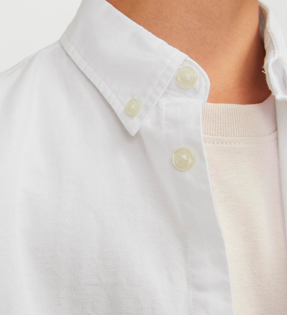 Jack & Jones Skjorte - JjEoxford - Hvid
