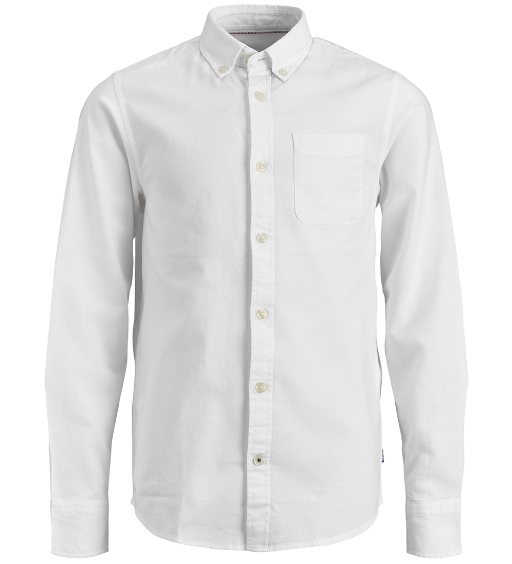 Jack & Jones Skjorte - JjEoxford - Hvid