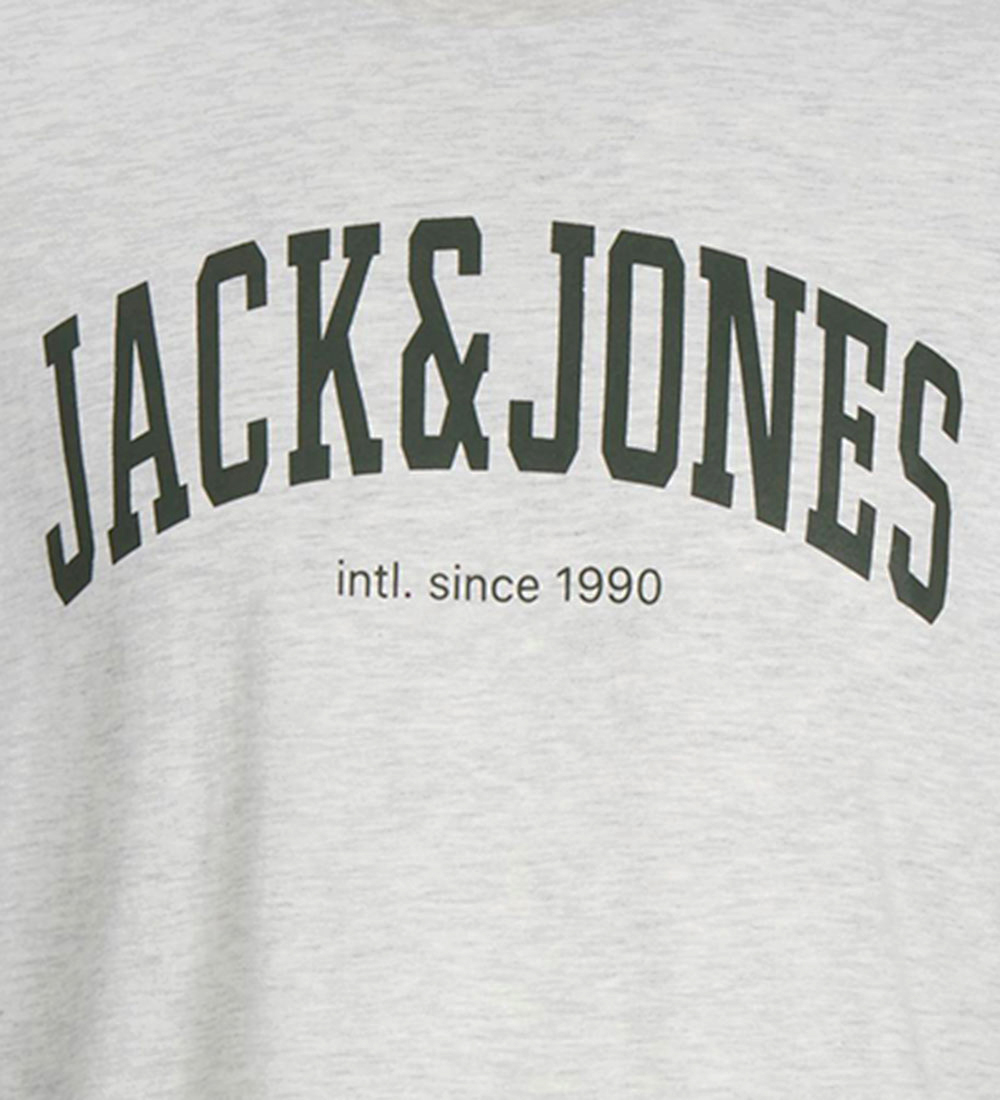 Jack & Jones T-shirt - JjeJosh - Noos - White Melange