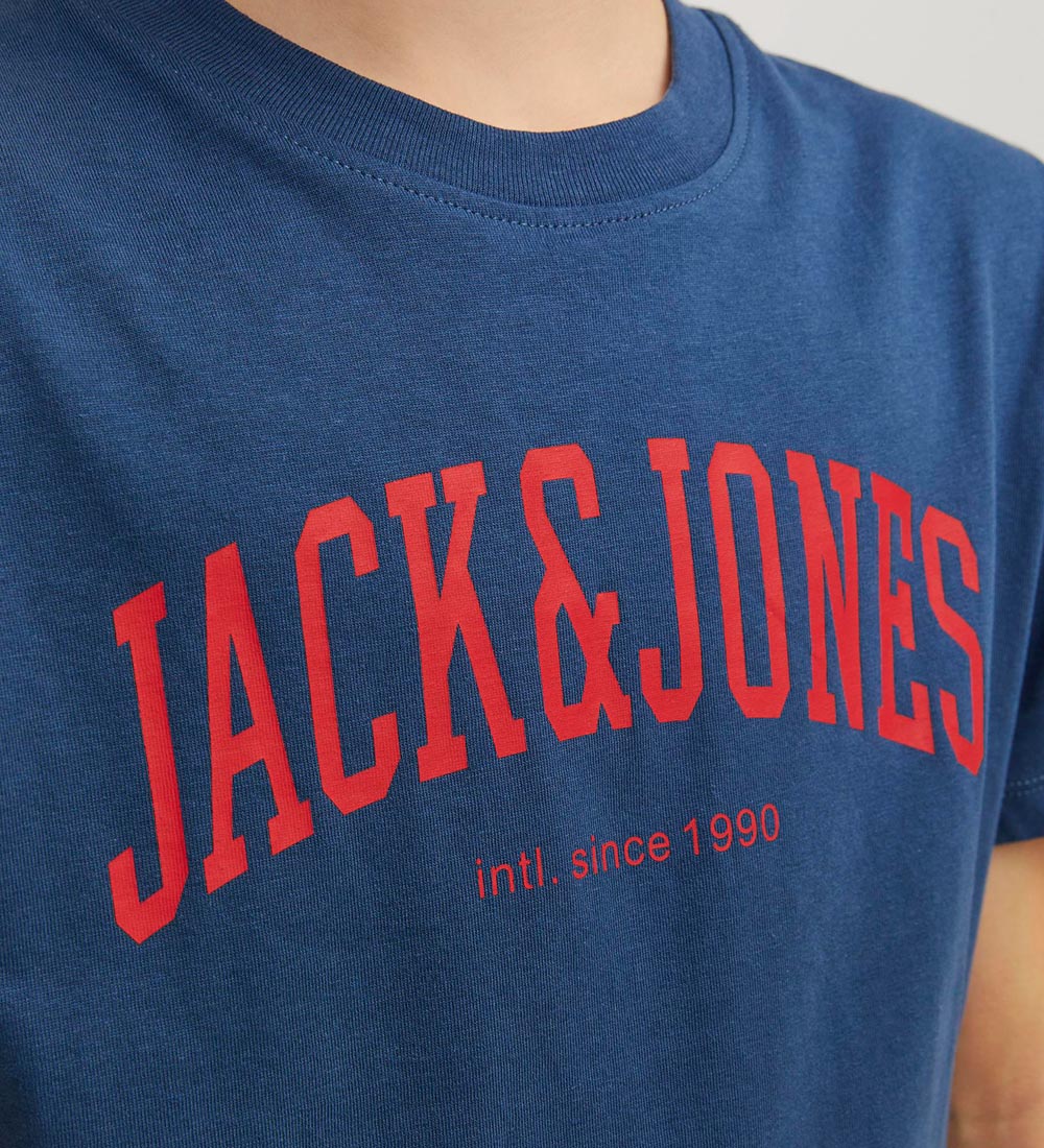 Jack & Jones T-shirt - JjeJosh - Noos - Ensign Blue