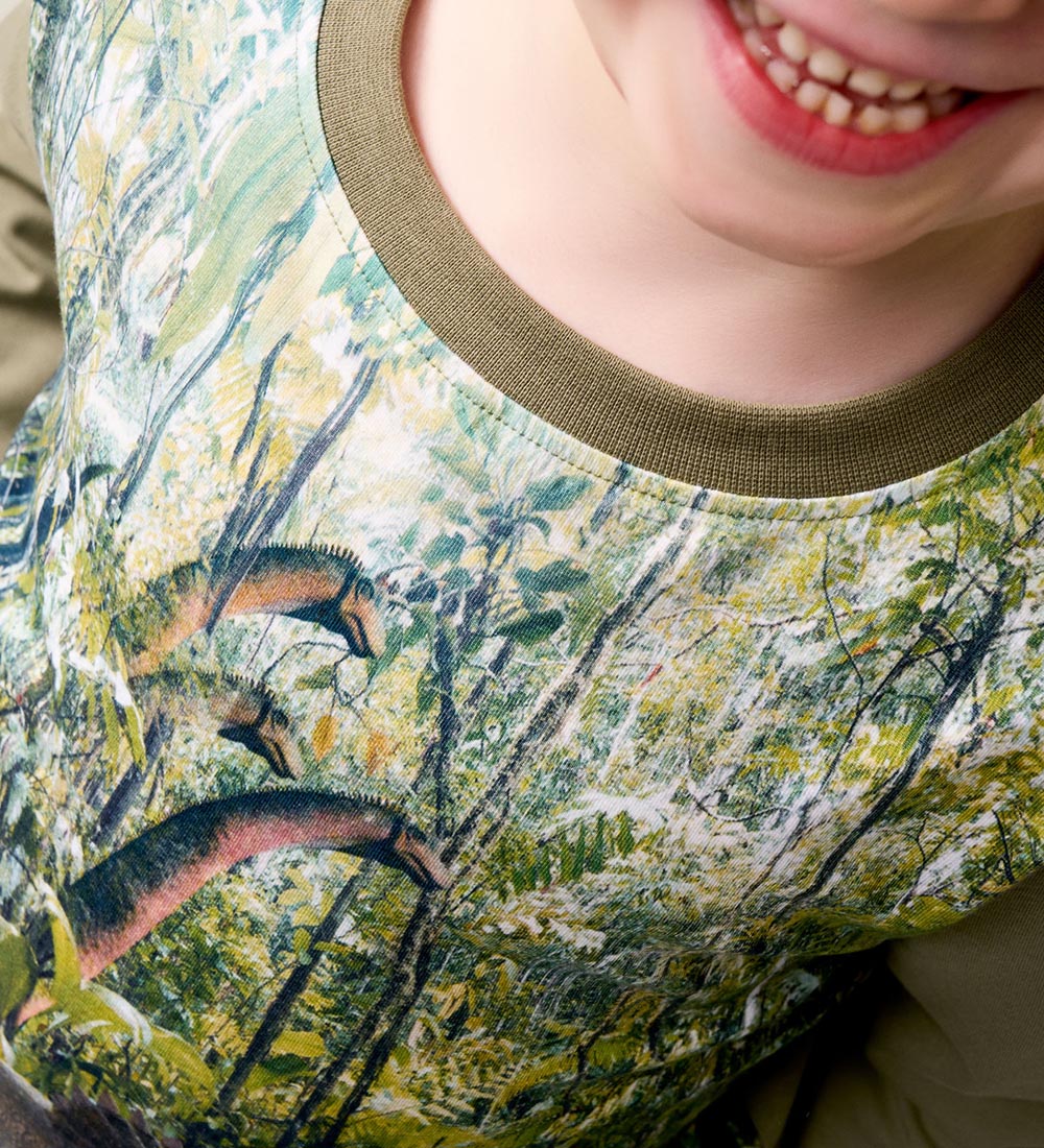 Minymo Bluse - Deep Lichen Green