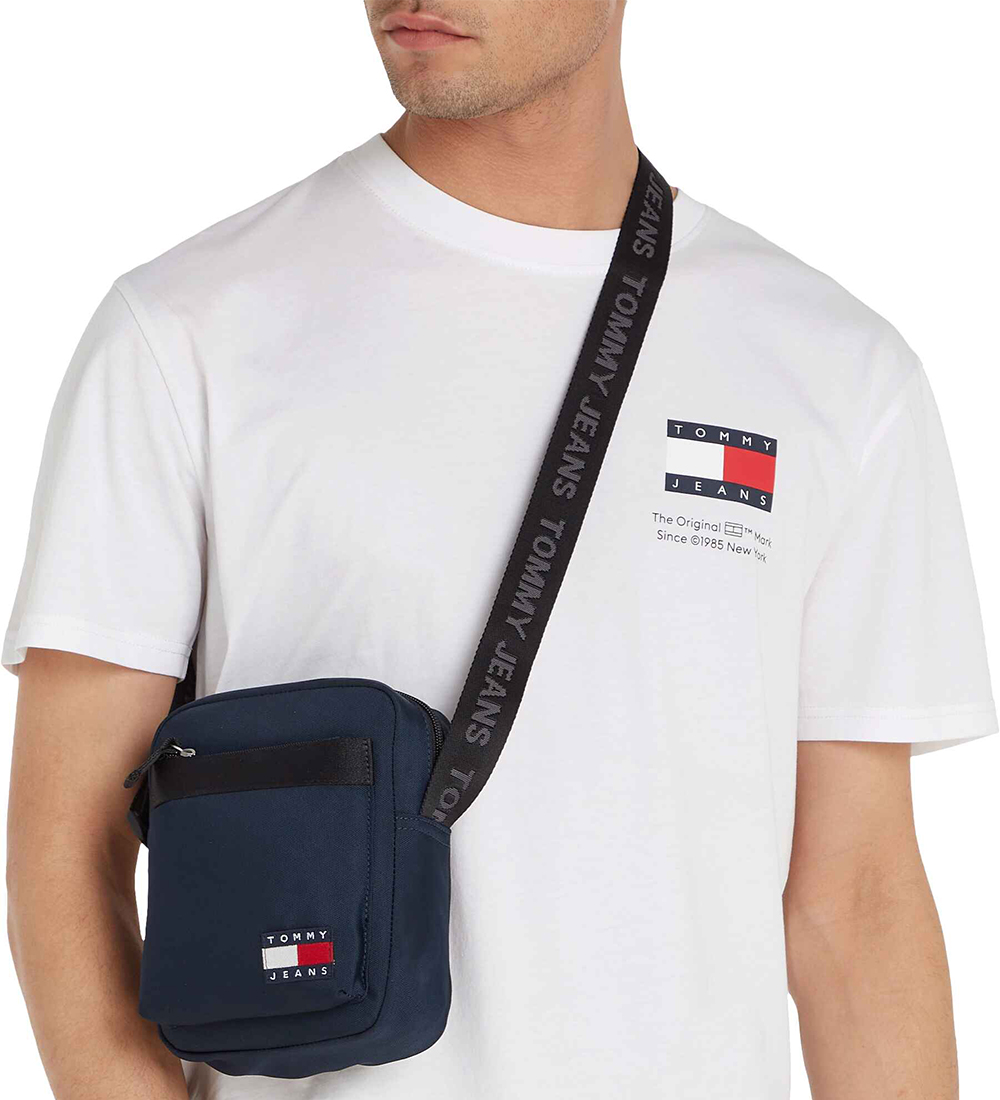 Tommy Hilfiger Skuldertaske - TLM Daily Reporter - Dark Night Na