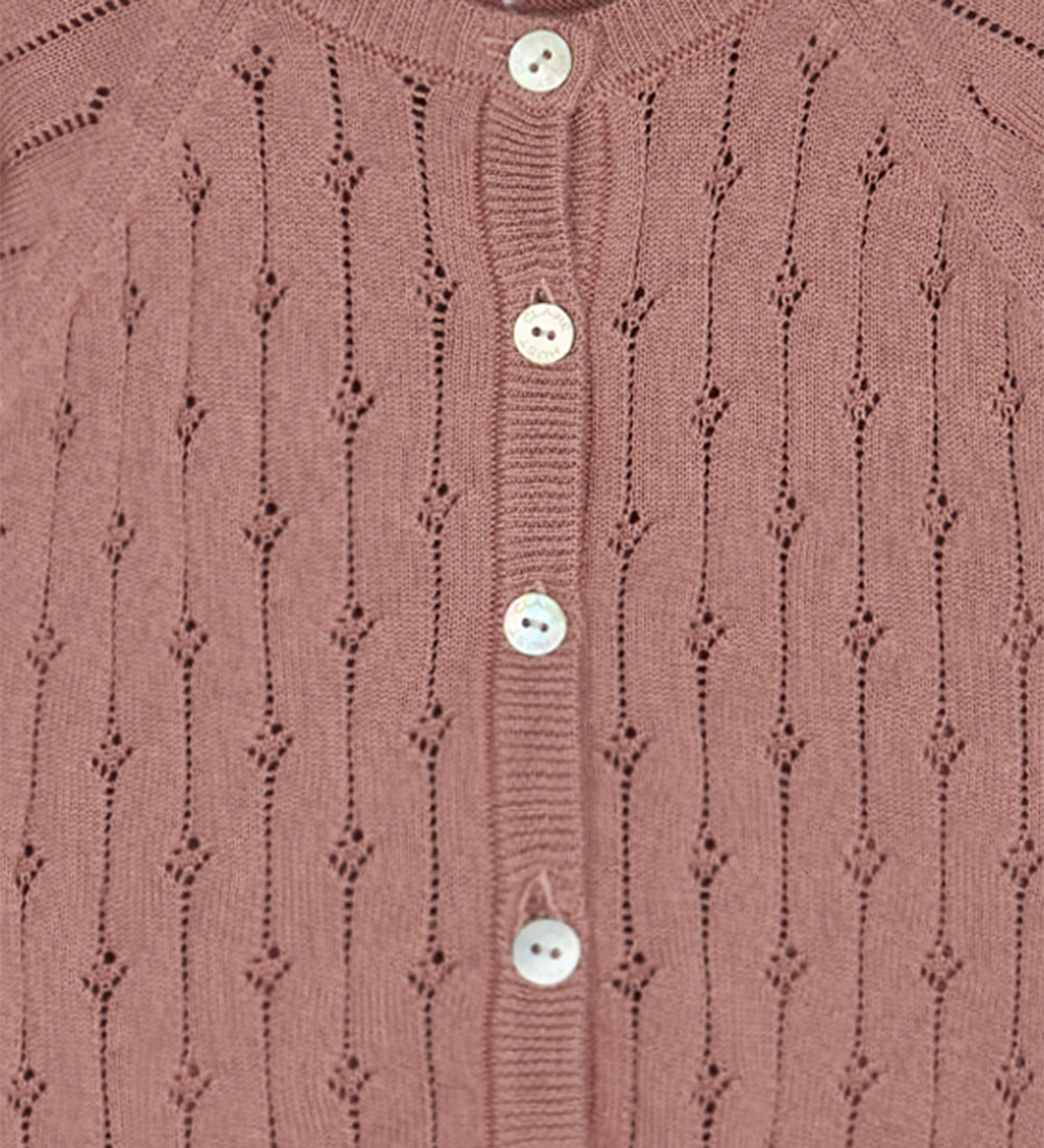 Hust and Claire Cardigan - Cleo - Strik - Ash Rose