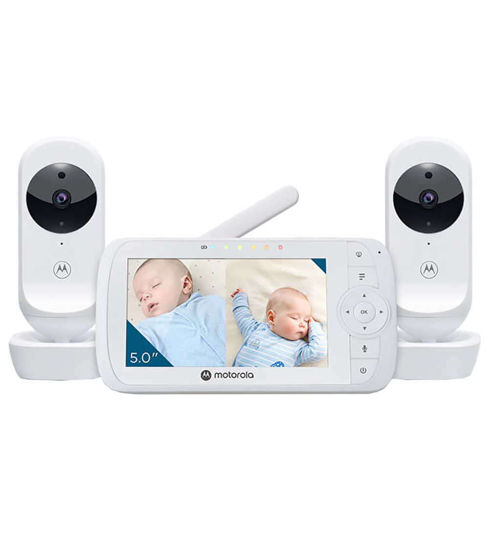 Motorola Babymonitor m. Video - 2 Kameraer - VM35-2 - 5,0"