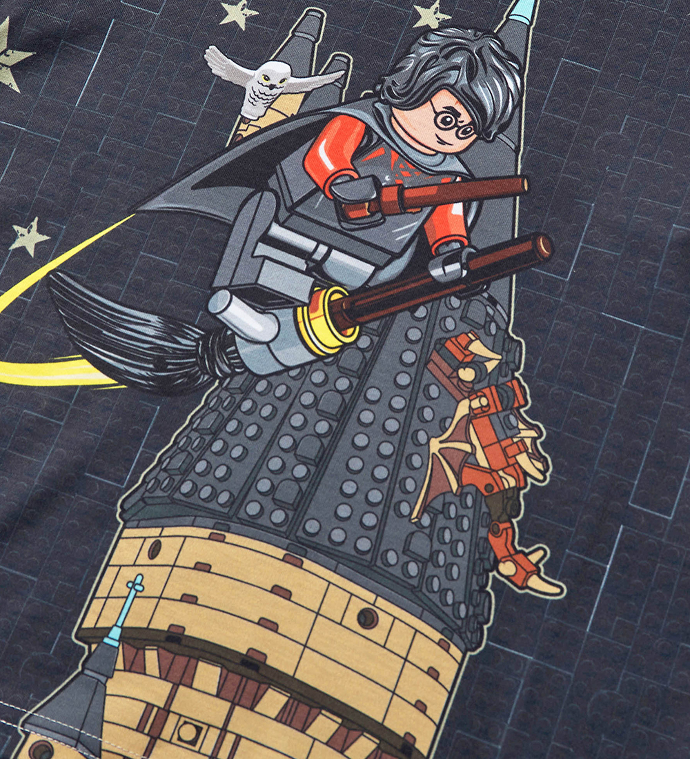 LEGO® Harry Potter Bluse - LWTano - Lysegrå m. Print
