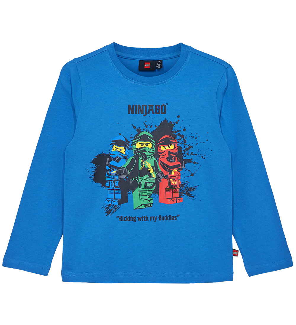 LEGO® Ninjago Bluse - LWTano - Blå m. Ninjaer