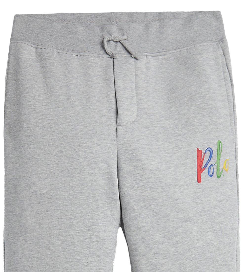 Polo Ralph Lauren Sweatpants - Gråmeleret m. Polo