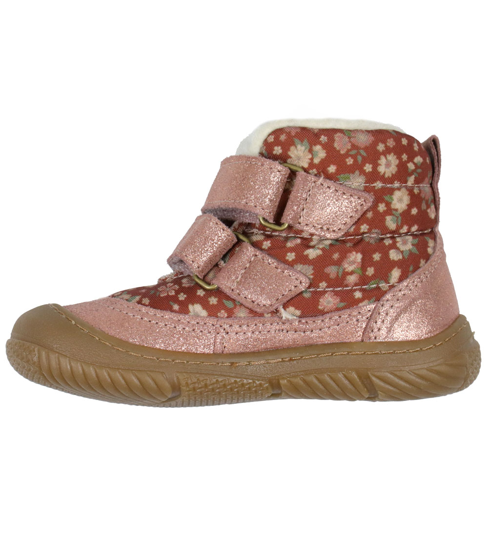 Wheat Vinterstøvler - Dowi Prewalker - Tex - Red Flowers
