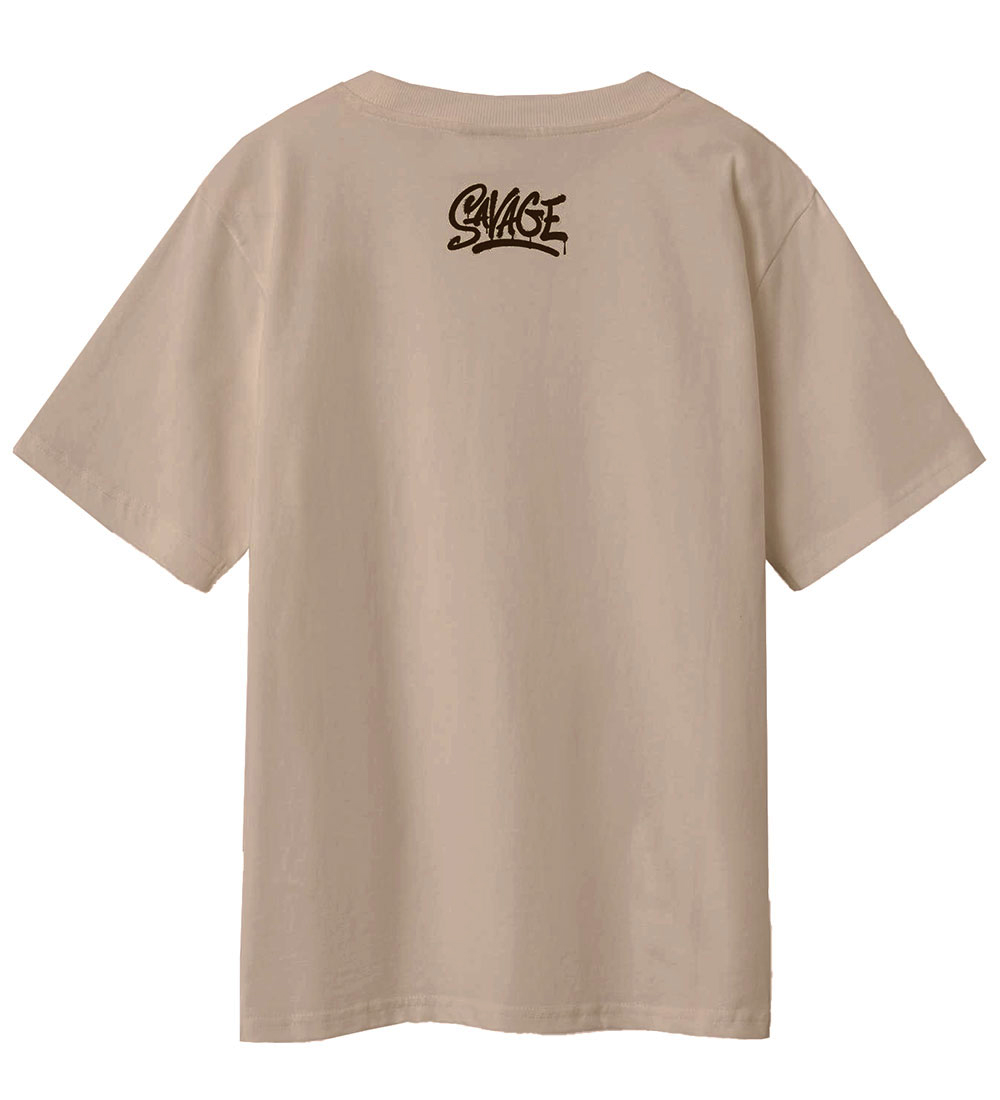 LMTD T-shirt - NlmTava - Chinchilla