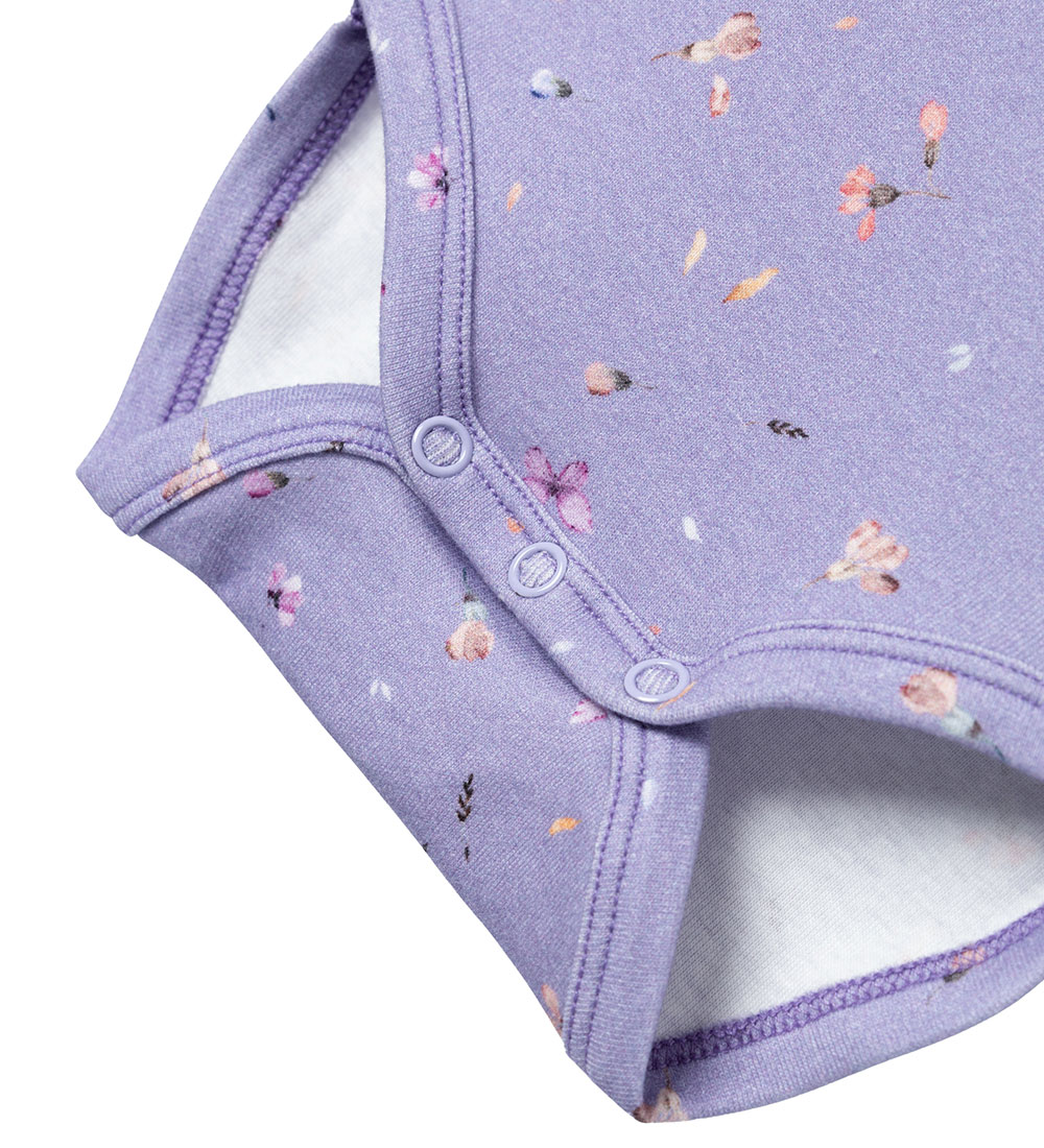 Name It Body l/æ - NbfThurid - Heirloom Lilac m. Sommerfugle