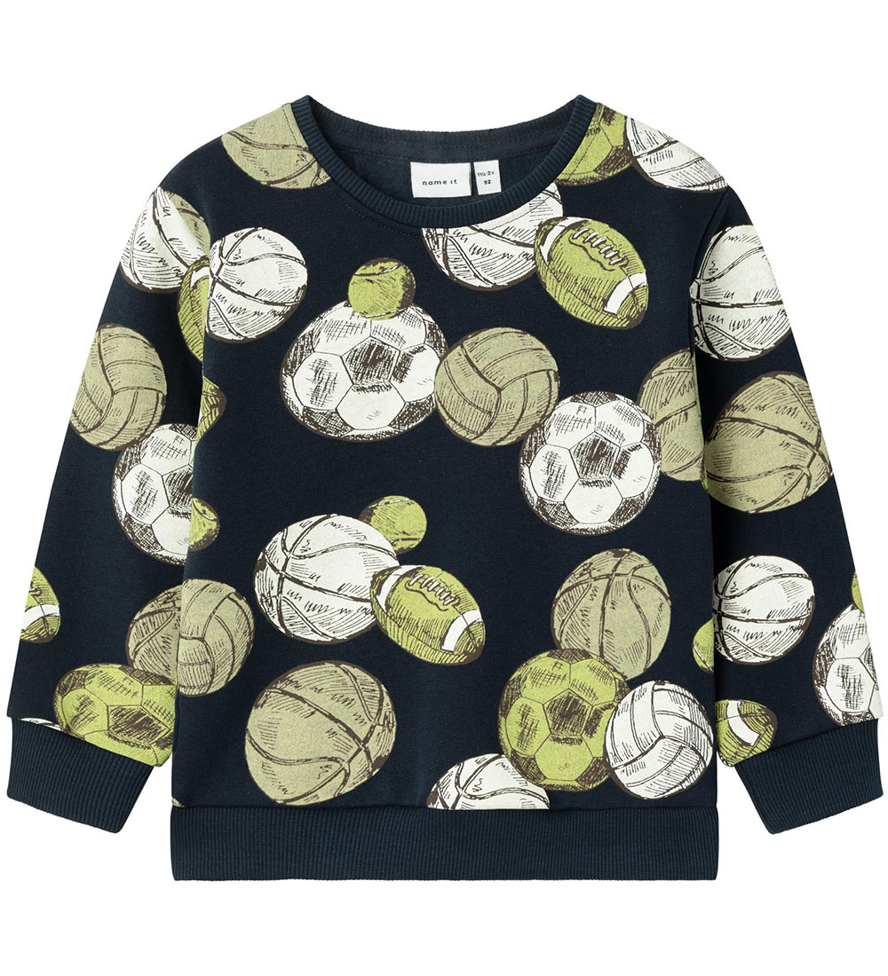 Name It Sweatshirt - NmmTenne - Dark Sapphire