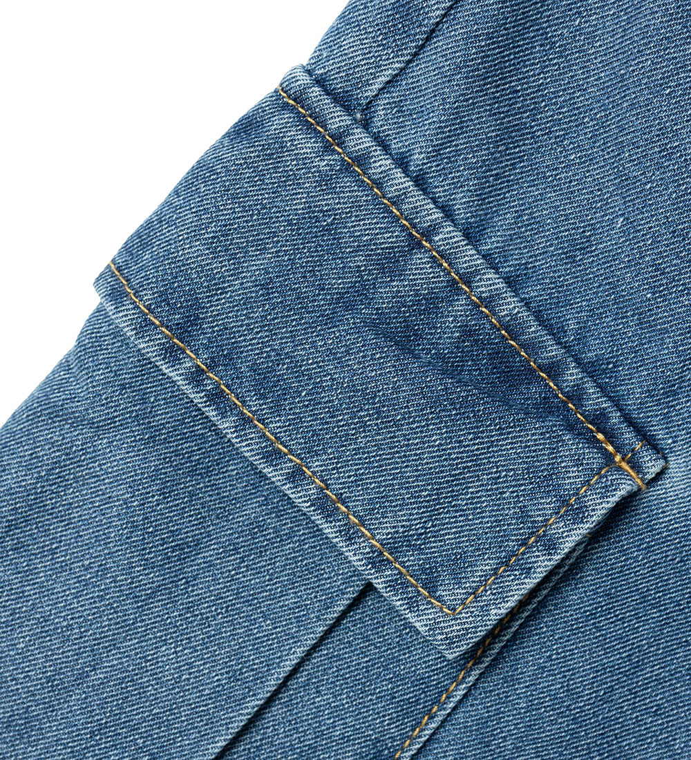 LMTD Jeans - Cargo -  NlnTartizza - Medium Blue Denim