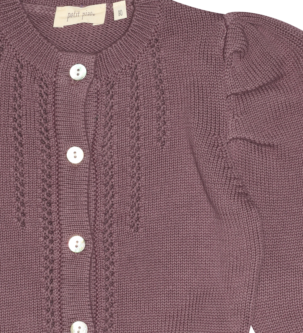 Petit Piao Cardigan - Strik - Lavender Mist