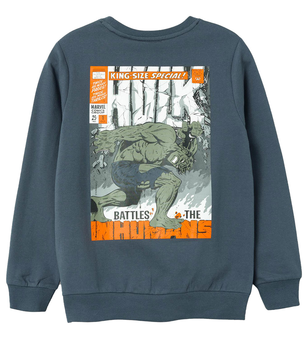 Name It Sweatshirt - NkmDusin Marvel - India Ink