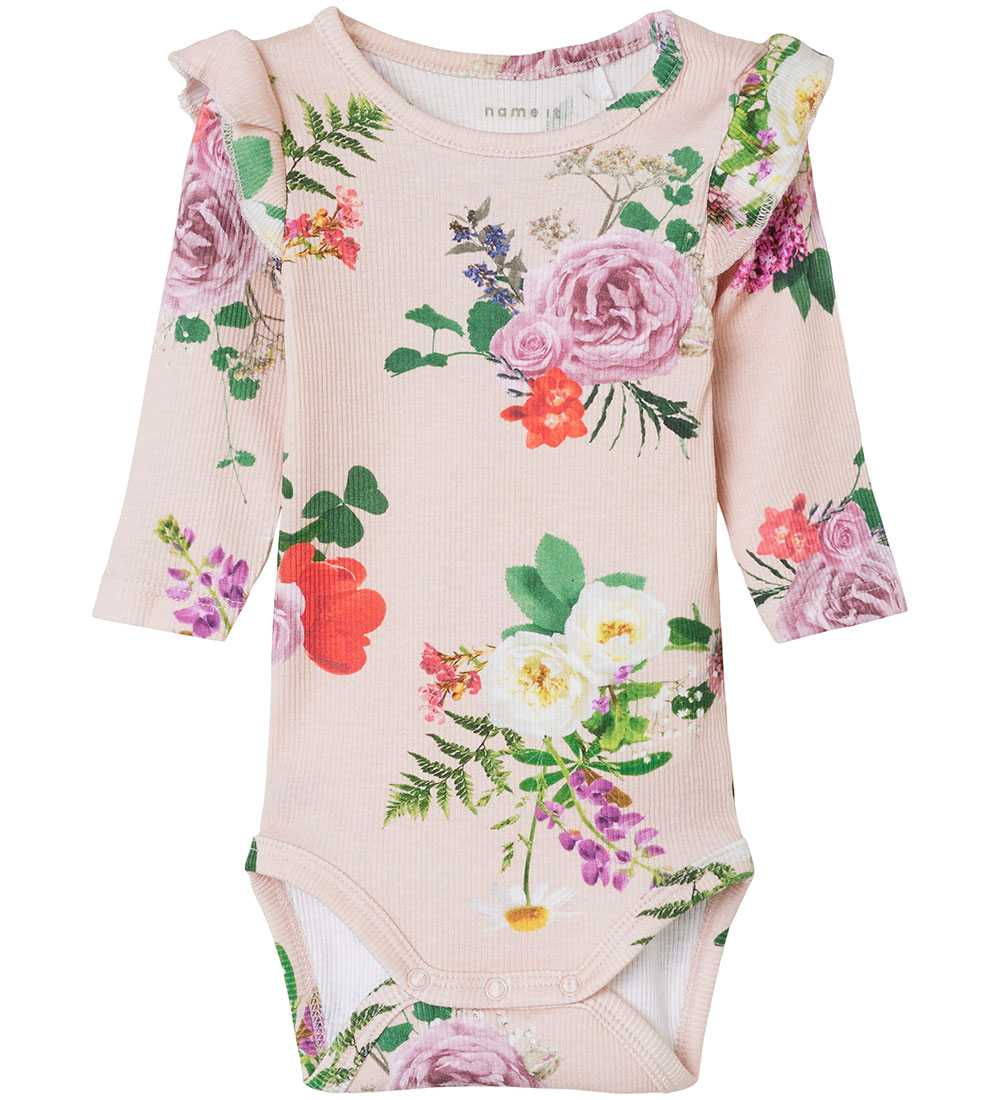 Name It Body l/æ - Rib - NbfTray - Sepia Rose
