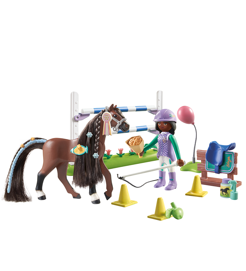 Playmobil Horses Of Waterfall - Zoe & Blaze m. Træningsbane - 67