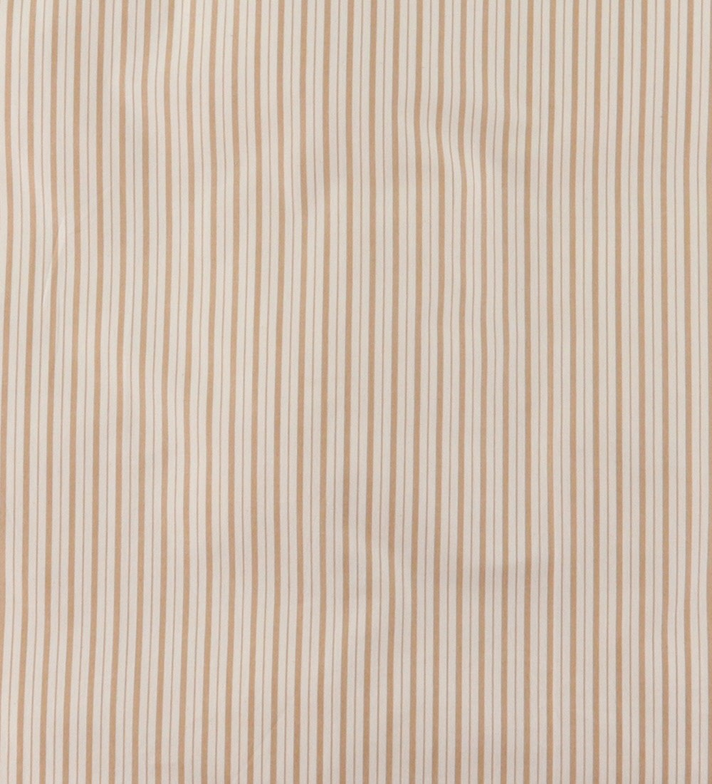 Fabelab Sengetøj - Voksen - Caramel Stripes