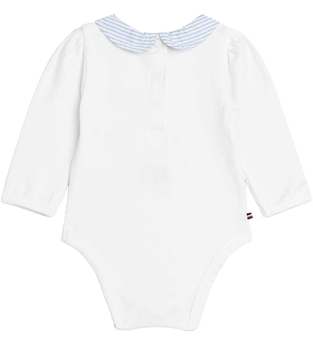 Tommy Hilfiger Gavepose - Body l/æ - White Base/Blue Stripe