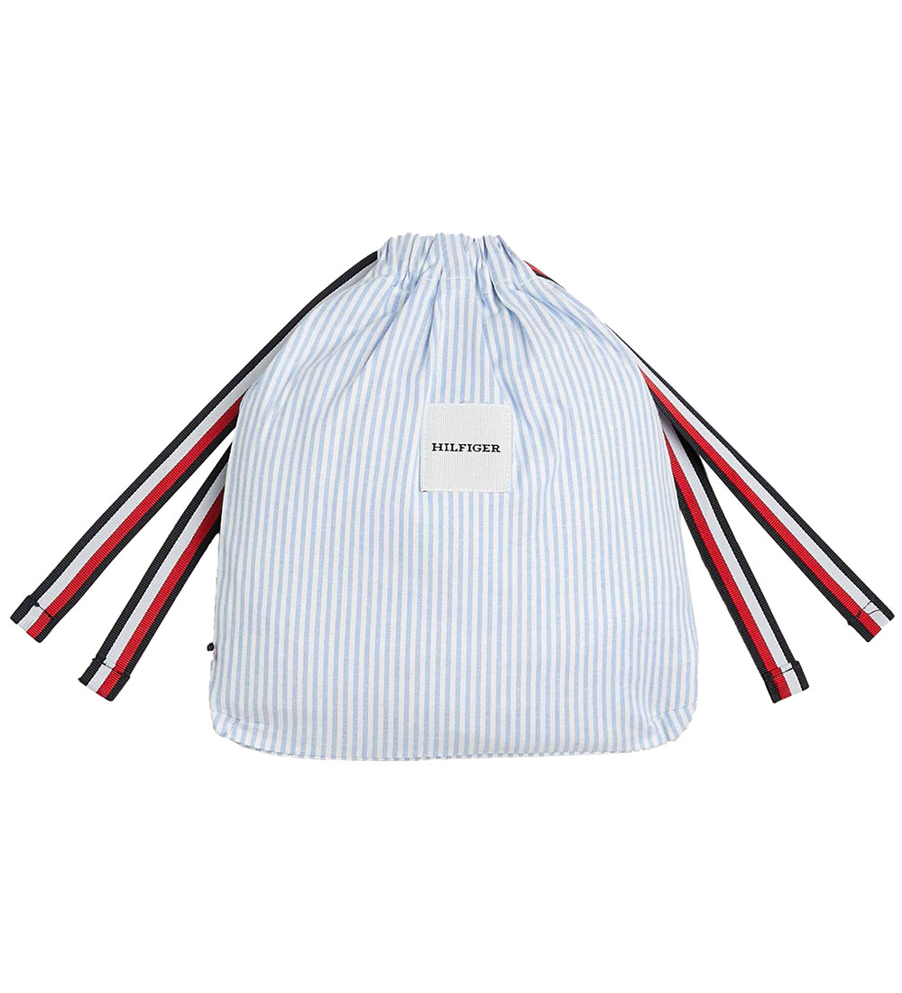 Tommy Hilfiger Gavepose - Body l/æ - White Base/Blue Stripe