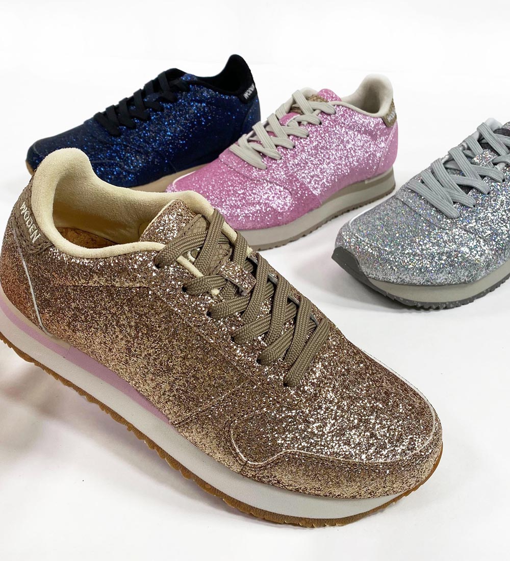 Woden Sko - Ydun Icon Glitter - Rose Multi