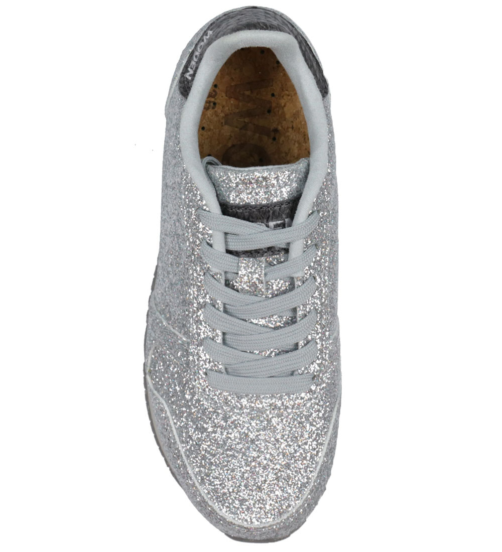 Woden Sko - Ydun Icin Glitter - Grey Multi