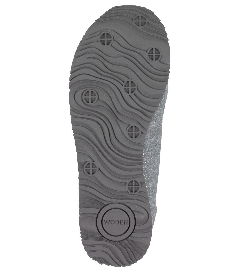Woden Sko - Ydun Icin Glitter - Grey Multi
