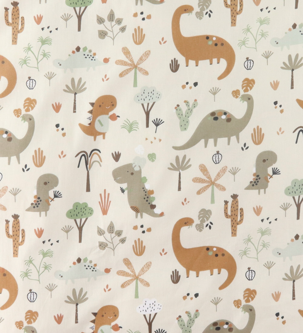 Nørgaard Madsens Sengetøj - Junior - Beige m. Dino
