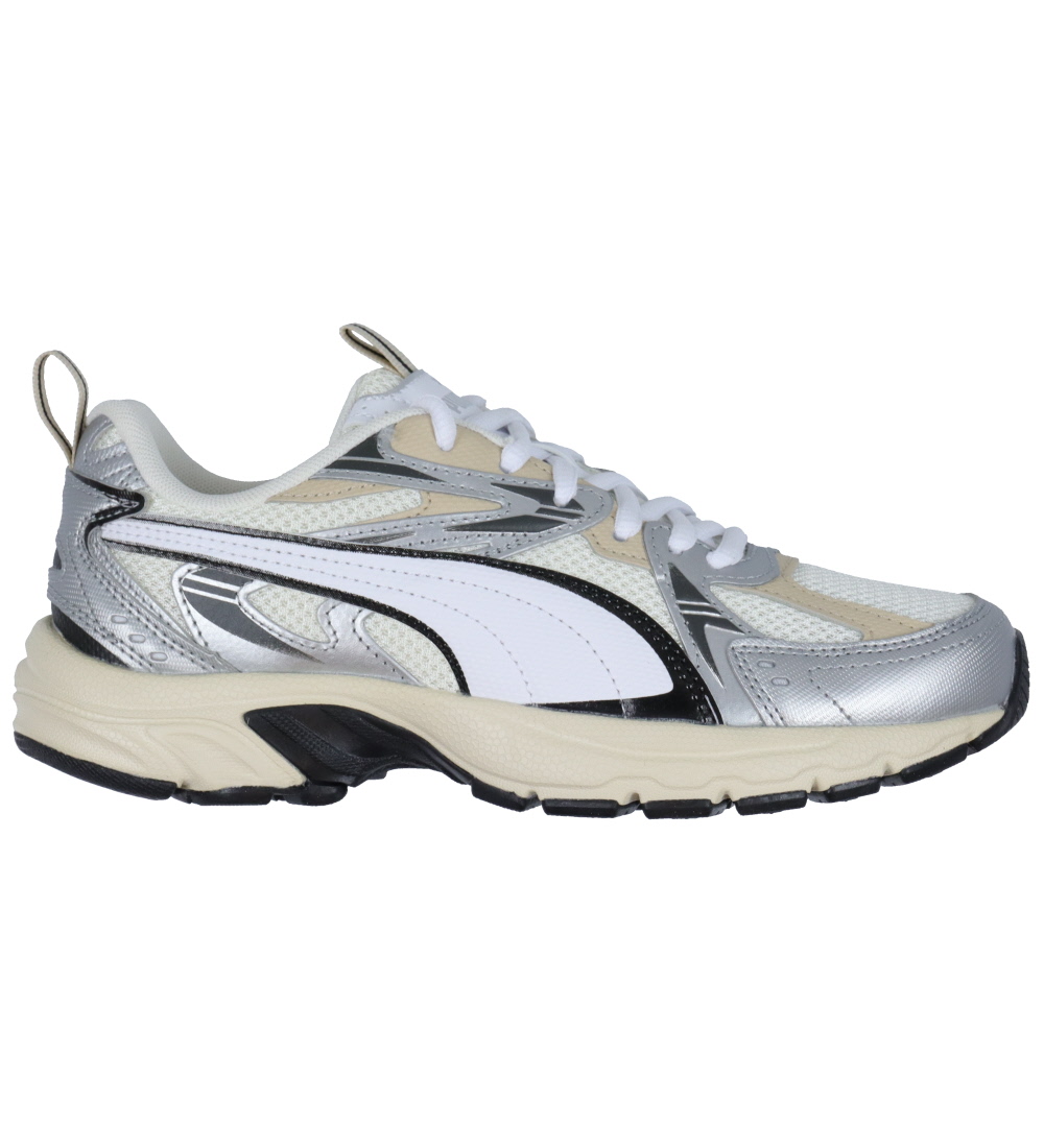 Puma Sko - Milenio Tech - Hvid m. Sølv/Beige