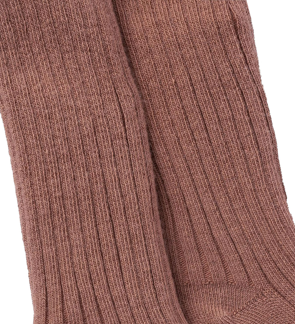 Lil' Atelier Strømpebukser - NbfIlso - Carob Brown