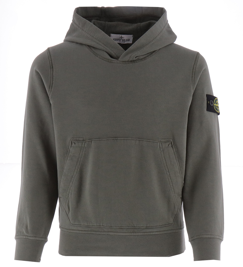 Stone Island Hættetrøje - Olive