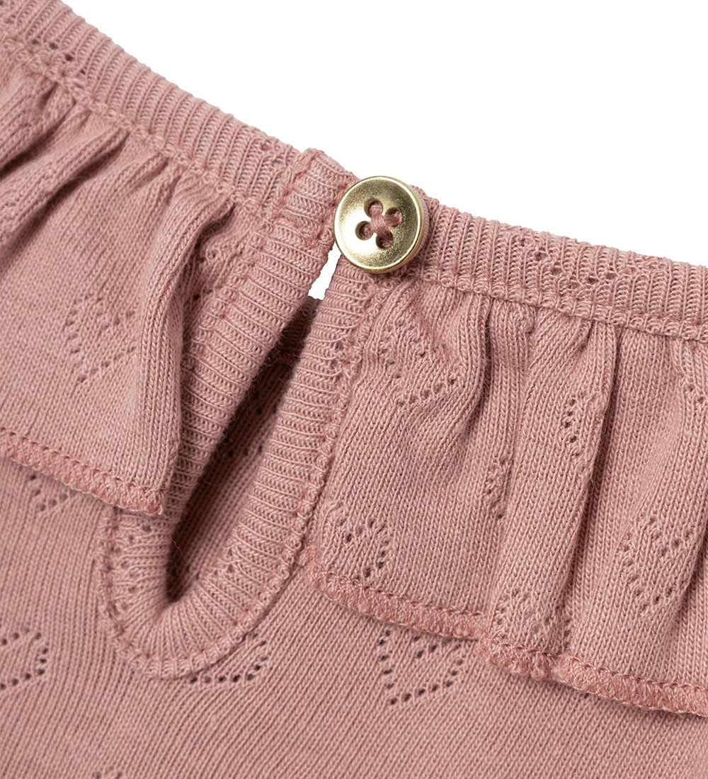 Name It Bluse - NmfTyane - Ash Rose m. Hulmønster