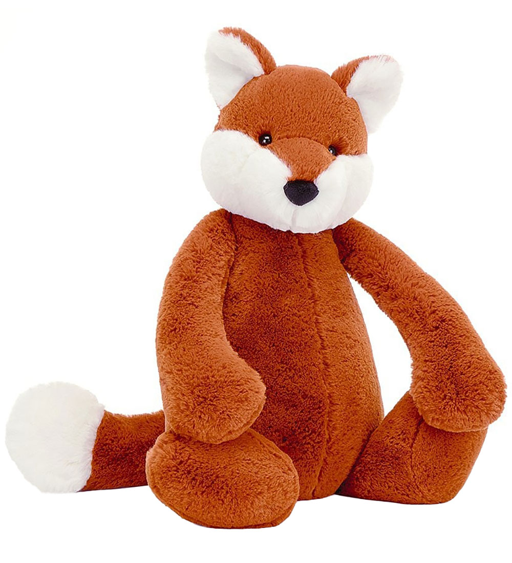 Jellycat Bamse - Huge - 51x21 cm - Bashful Fox Cub