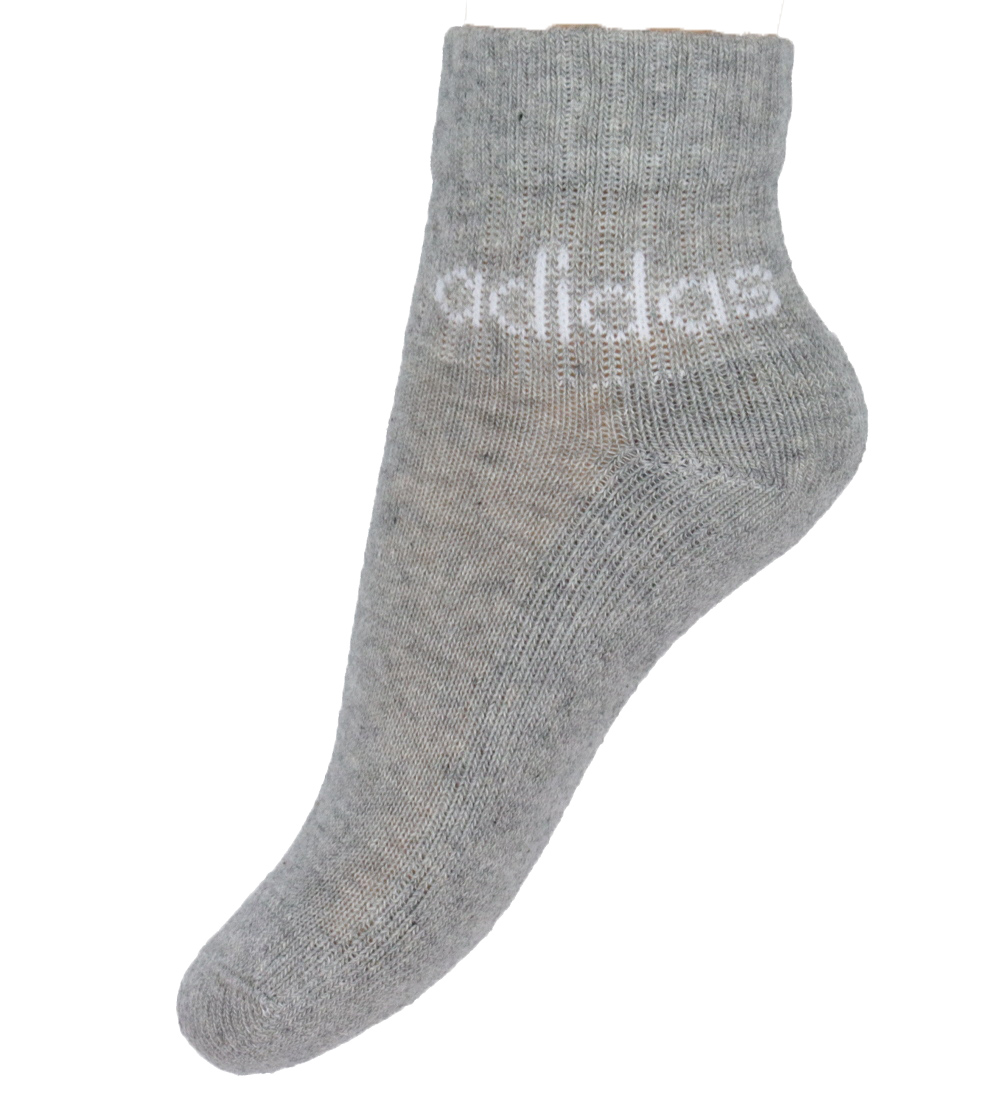 adidas Performance Strømper - 5-pak - Kids Lin Ank - Blå/Grå/Hvi
