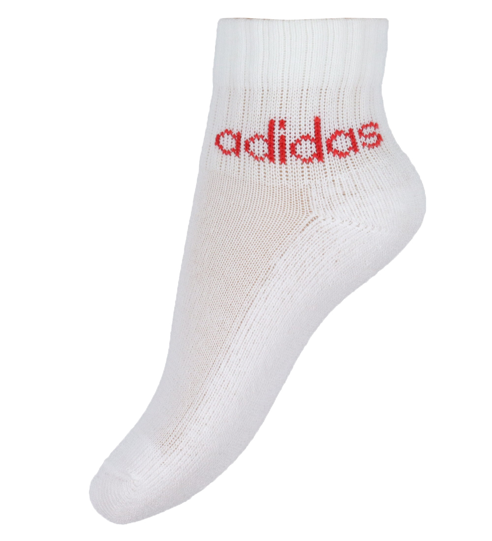adidas Performance Strømper - 5-pak - Kids Lin Ank - Blå/Grå/Hvi
