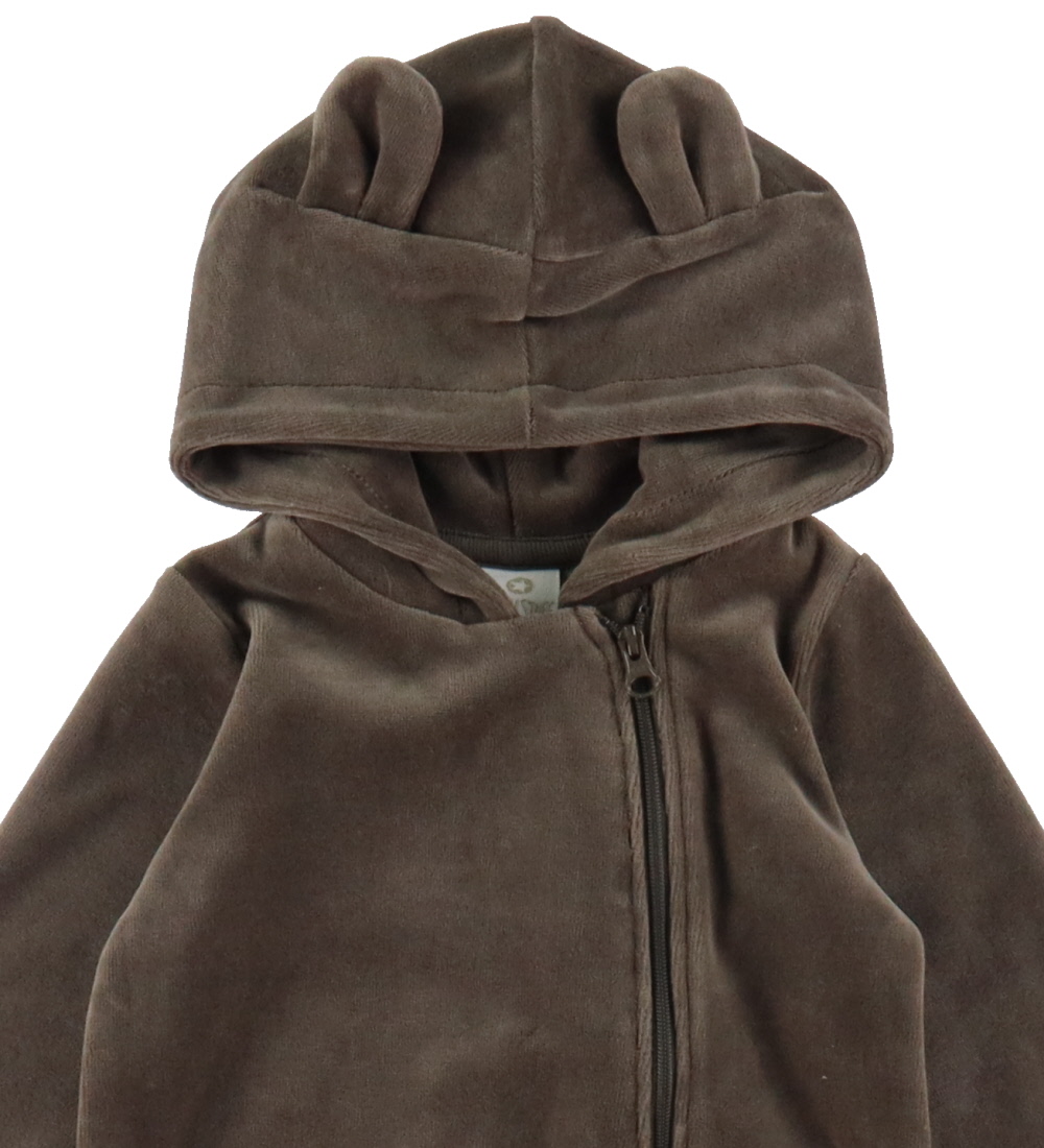 Smallstuff Heldragt - Velour - Dark Mole