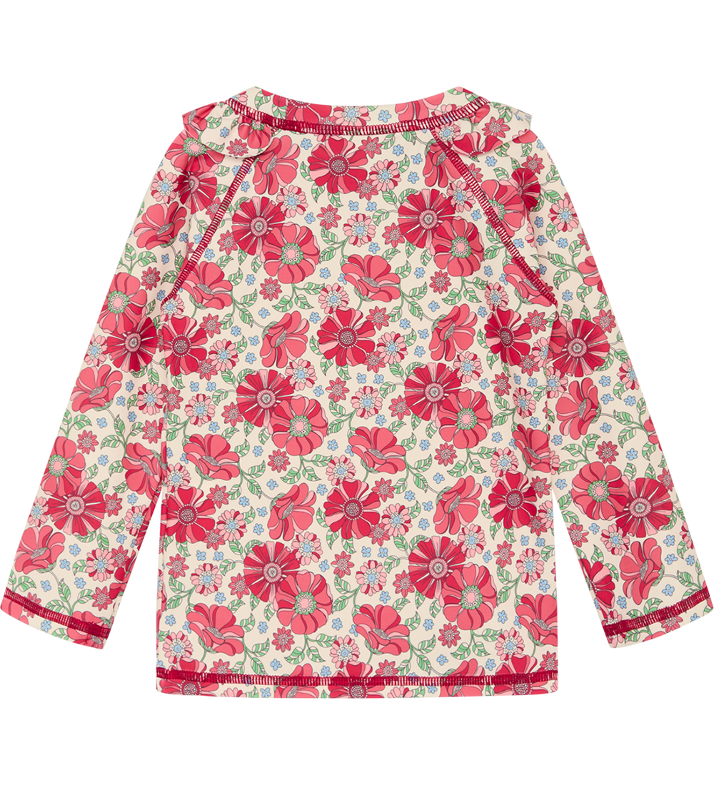 Hust and Claire Badebluse - Maiak - UV50+ - Soft Pink m. Print
