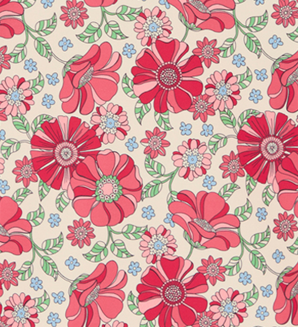 Hust and Claire Badebluse - Maiak - UV50+ - Soft Pink m. Print