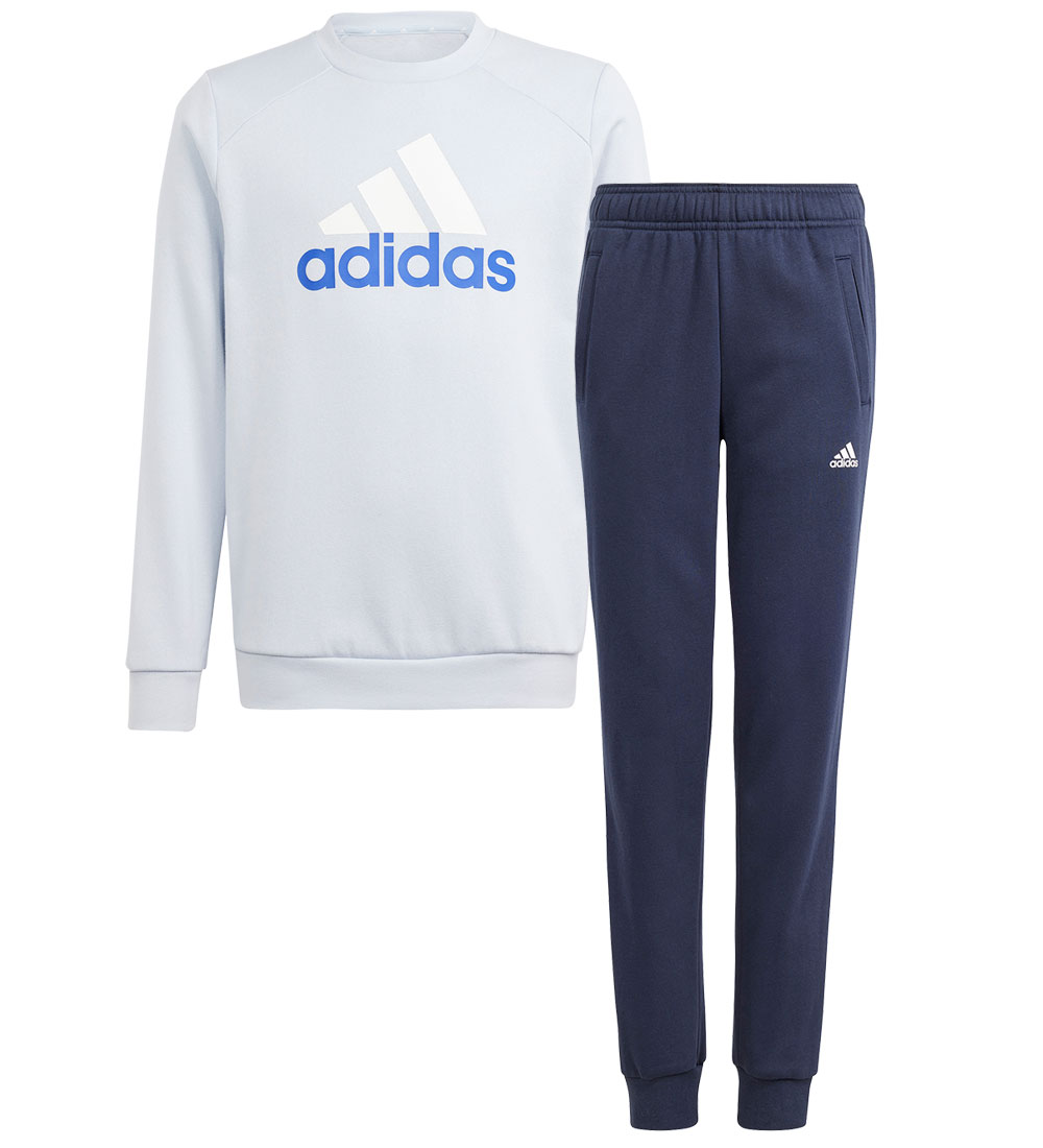 adidas Performance Sweatsæt - J BL FL TS - Blå