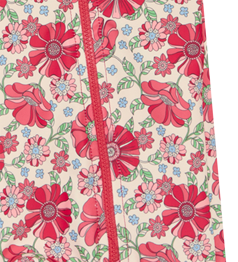 Hust and Claire Badedragt - Makki - UV50+ - Soft Pink m. Print