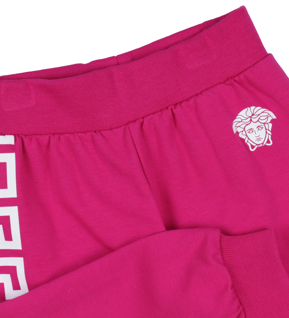 Versace Sweatpants - Fuchsia m. Hvid