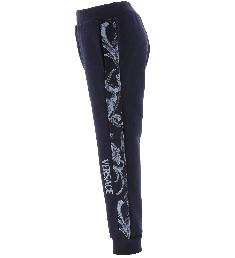 Versace Sweatpants - Navy m. Lyseblå