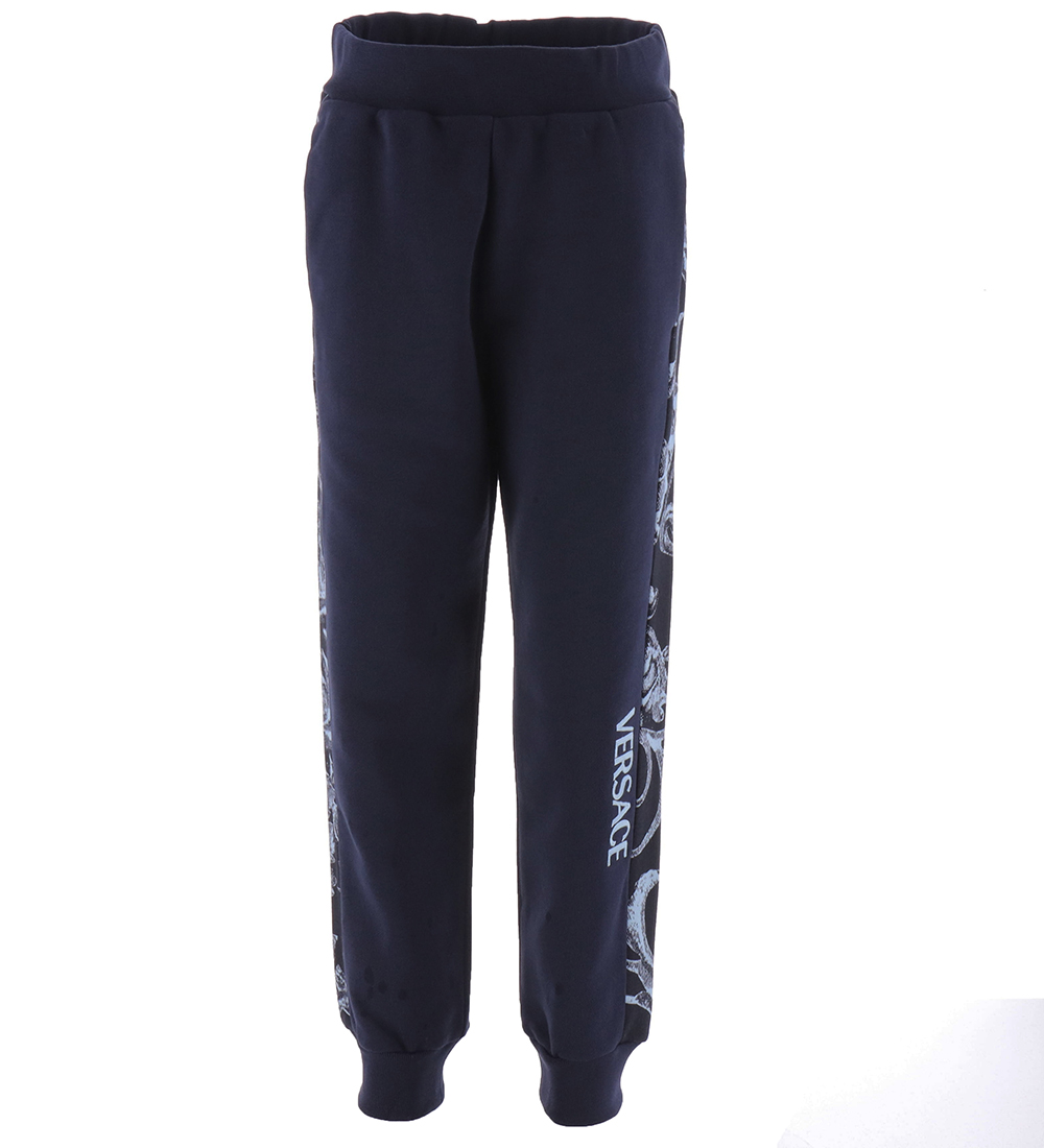 Versace Sweatpants - Navy m. Lyseblå
